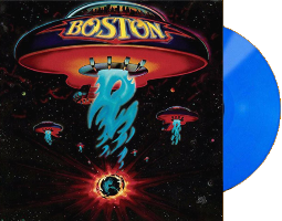 Boston - 1976 Boston - Translucent Blue vinyl LP  - 290 kr.